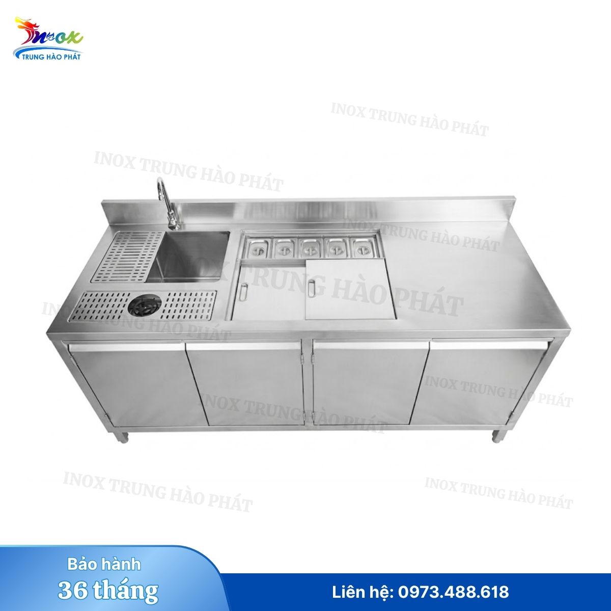 QUẦY PHA CHẾ INOX